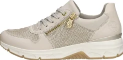 Rieker Veterschoenen Laag Beige Fashion