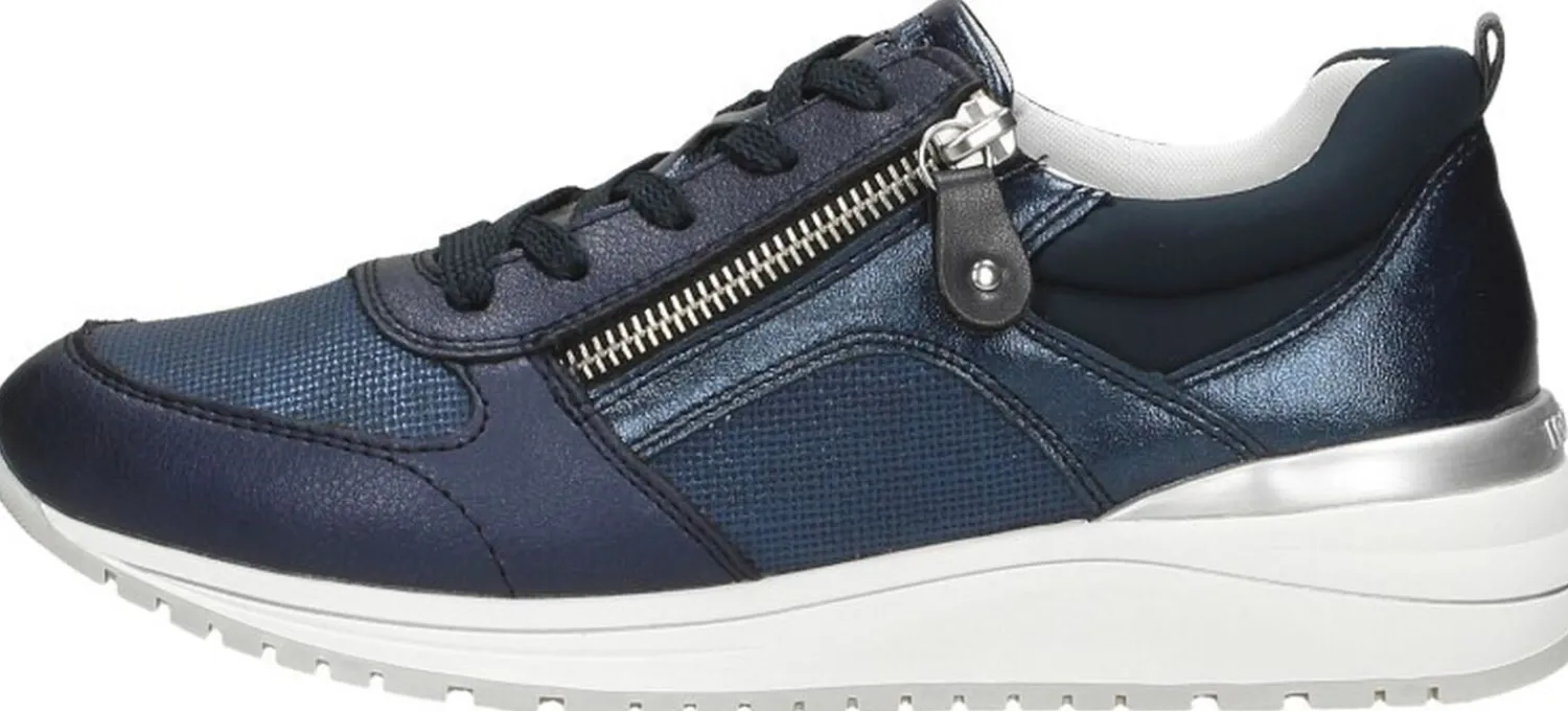 Remonte Veterschoenen Laag Blauw Clearance