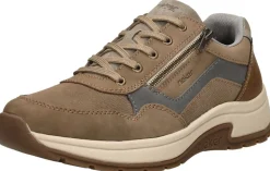 Rieker Veterschoenen Laag Taupe Outlet
