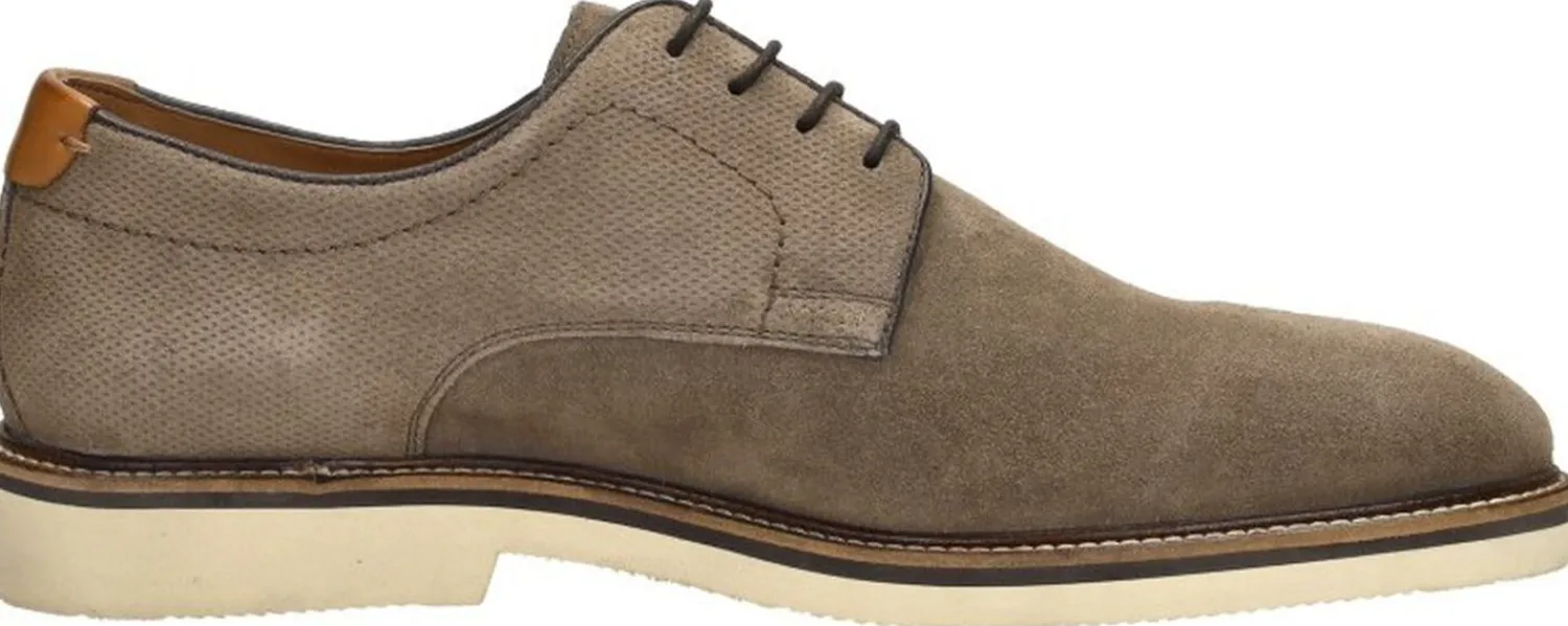 Sub55 Veterschoenen Laag Taupe Outlet