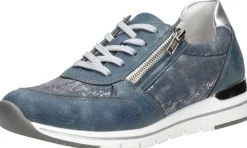 Remonte Veterschoenen Laag Licht blauw Sale