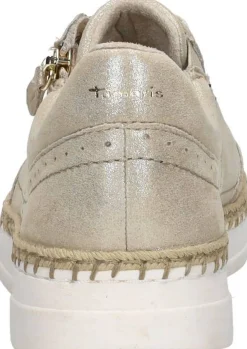 Tamaris Veterschoenen Laag Goudkleur Outlet