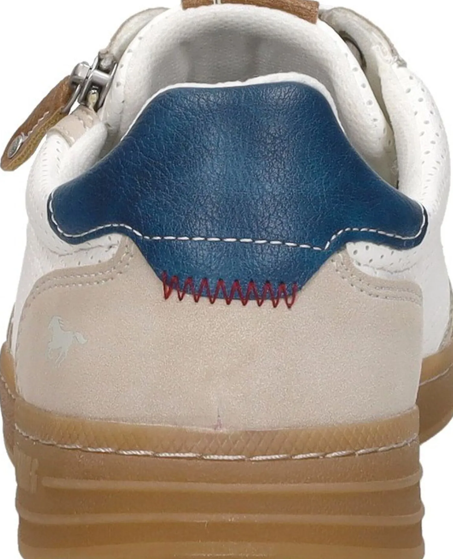 Mustang Veterschoenen Laag Beige Fashion