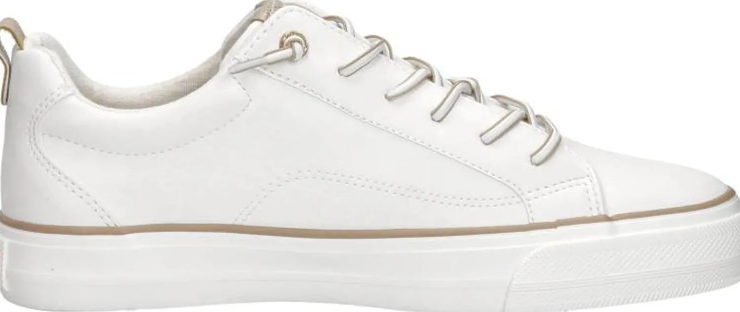 Mustang Veterschoenen Laag Wit Sale