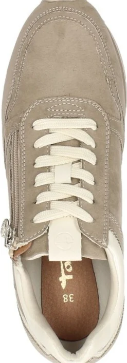Tamaris Veterschoenen Laag Taupe New