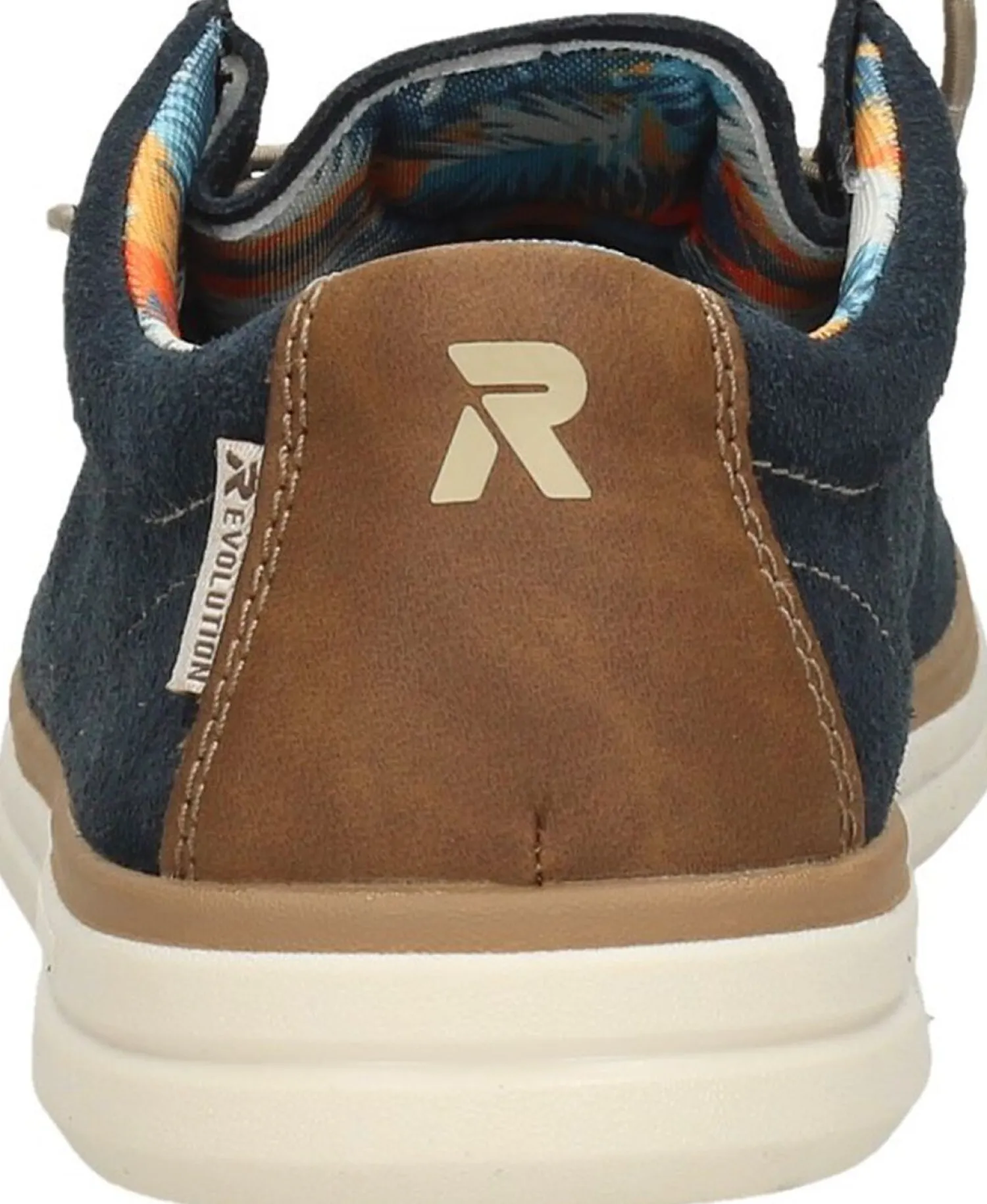 Rieker Veterschoenen Laag Blauw Outlet