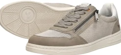 Mustang Veterschoenen Laag Taupe Outlet