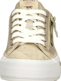 Mustang Veterschoenen Laag Goudkleur Best