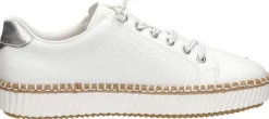 Rieker Veterschoenen Laag Wit Hot