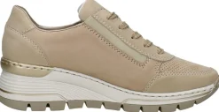 Rieker Veterschoenen Laag Beige Sale
