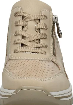 Rieker Veterschoenen Laag Beige Sale