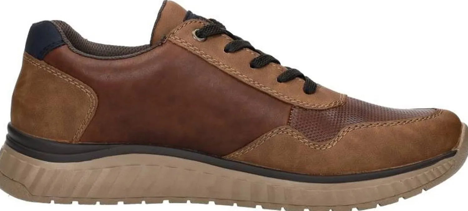 Rieker Veterschoenen Laag Cognac New
