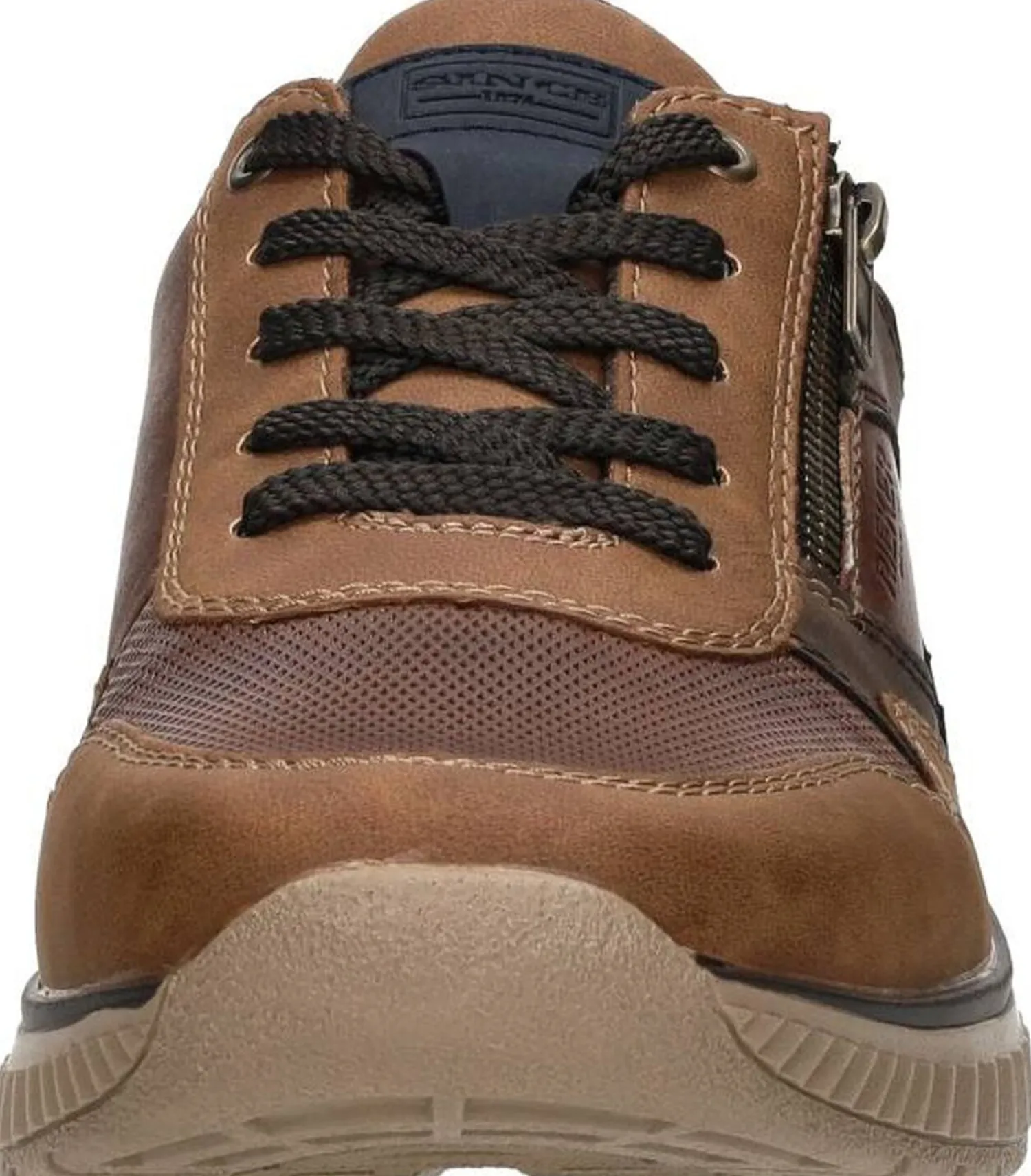 Rieker Veterschoenen Laag Cognac New