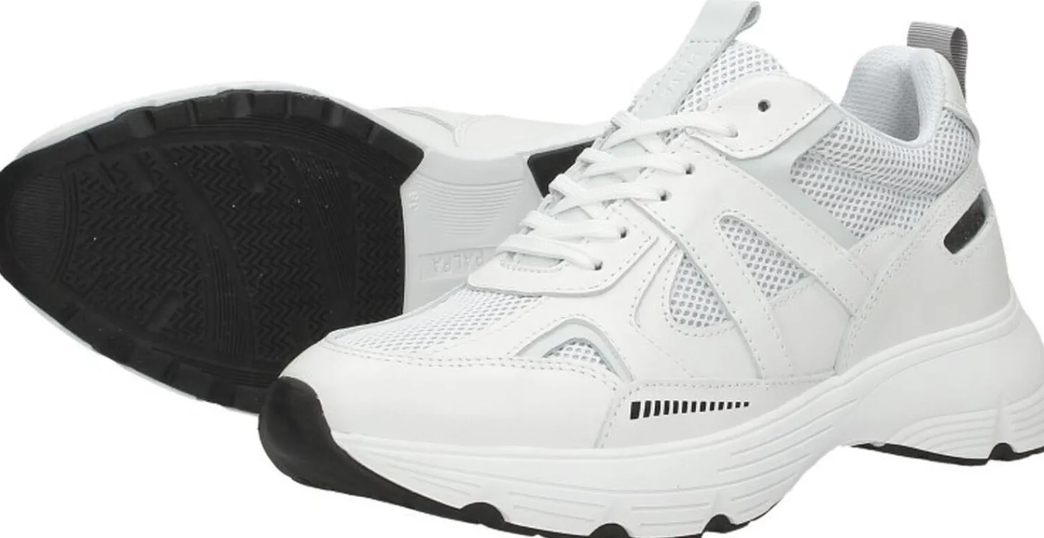 Palpa Veterschoenen Laag Wit Best