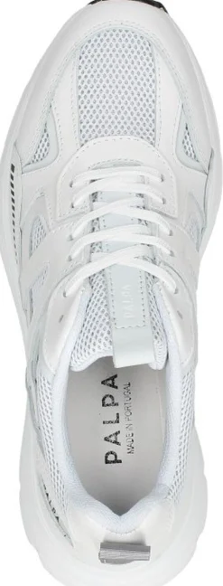 Palpa Veterschoenen Laag Wit Best