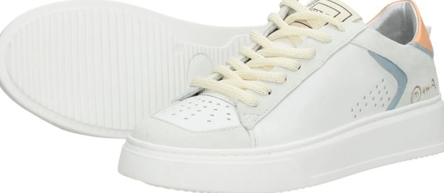 Mjus Veterschoenen Laag Wit New