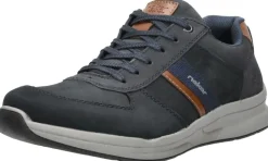 Rieker Veterschoenen Laag Blauw New