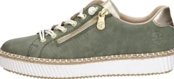 Rieker Veterschoenen Laag Groen New