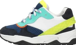 Keq Veterschoenen Laag Blauw Hot