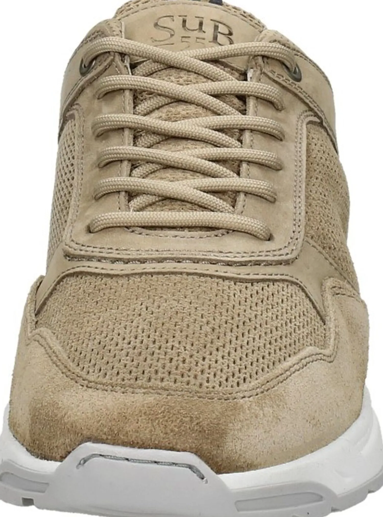 Sub55 Veterschoenen Laag Beige Clearance