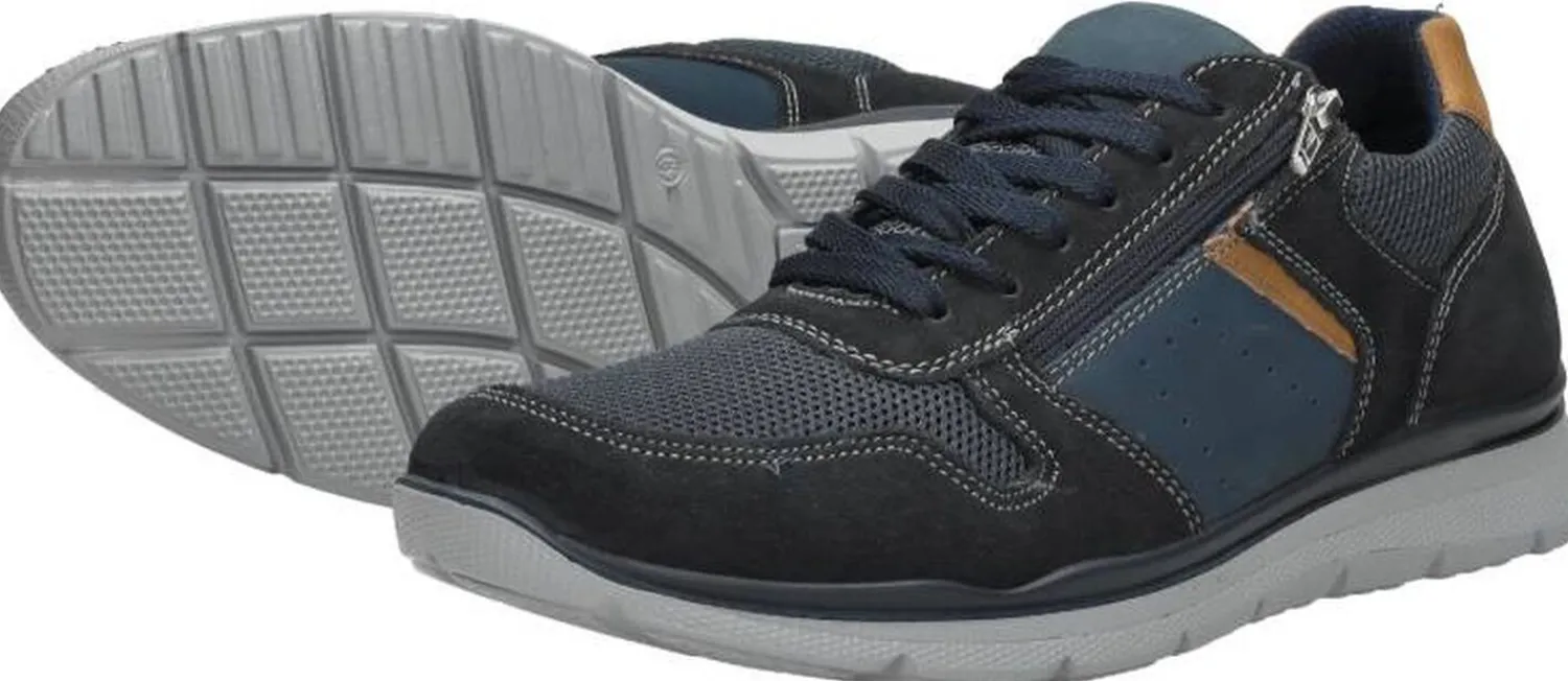 Imac Veterschoenen Laag Blauw Fashion