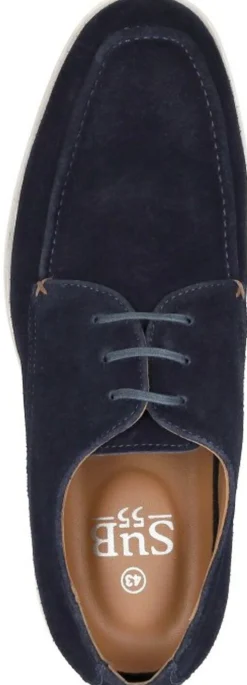Sub55 Veterschoenen Laag Blauw Clearance