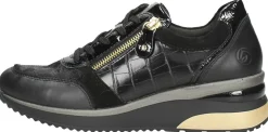 Remonte Veterschoenen Laag Zwart New