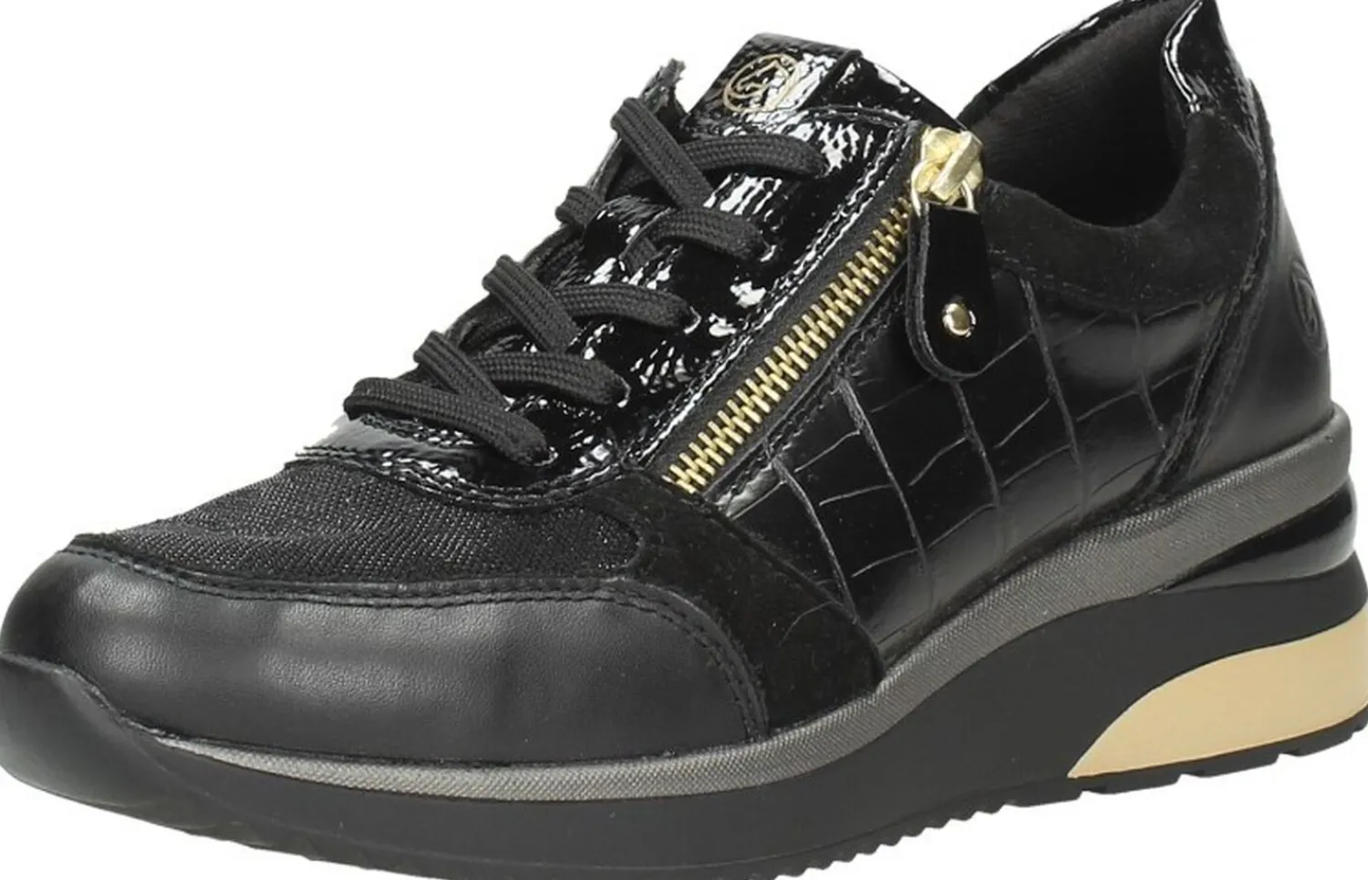 Remonte Veterschoenen Laag Zwart New