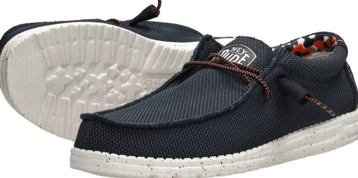 Hey Dude Wally Sox Blauw Outlet