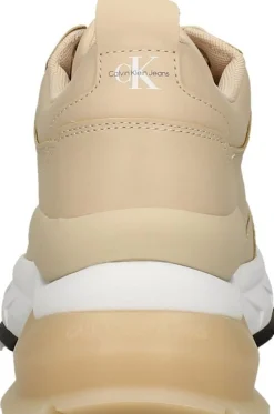 Calvin Klein Wedge Sporty Sneaker Beige Hot
