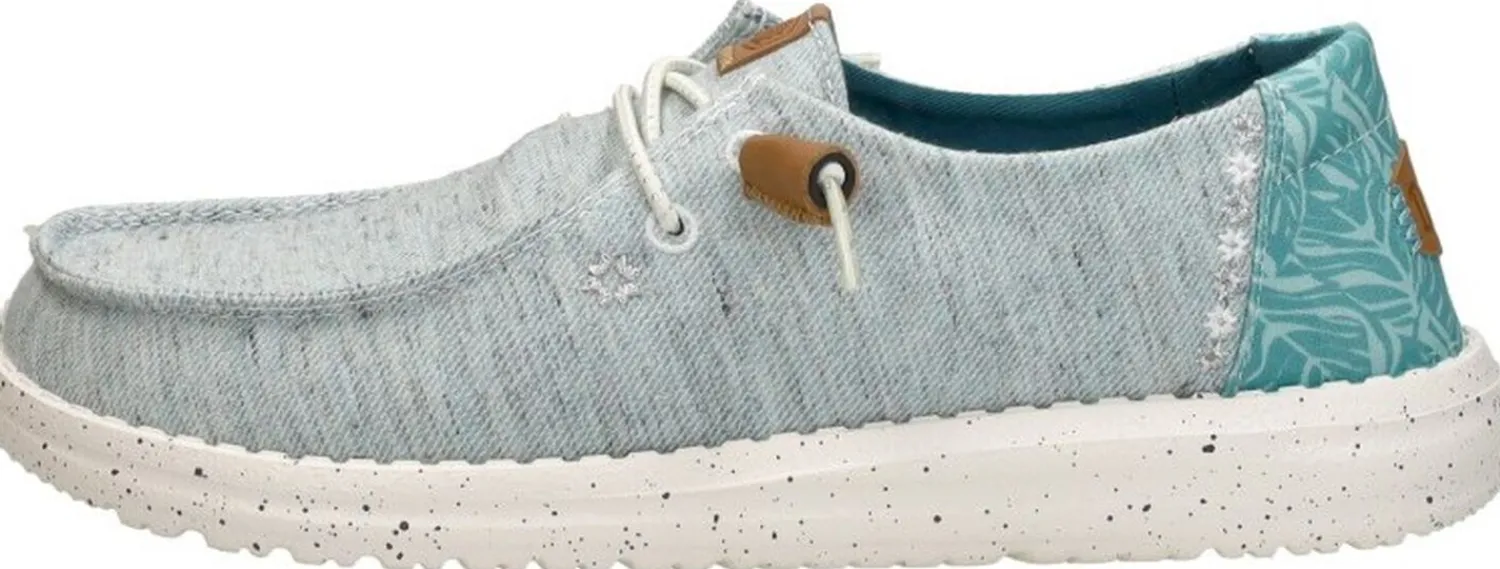 Hey Dude Wendy Heathered Slub Licht blauw Best
