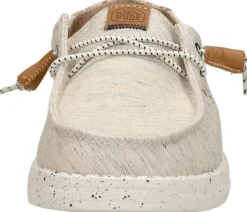 Hey Dude Wendy Heathered Slub Beige New