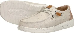 Hey Dude Wendy Heathered Slub Beige New