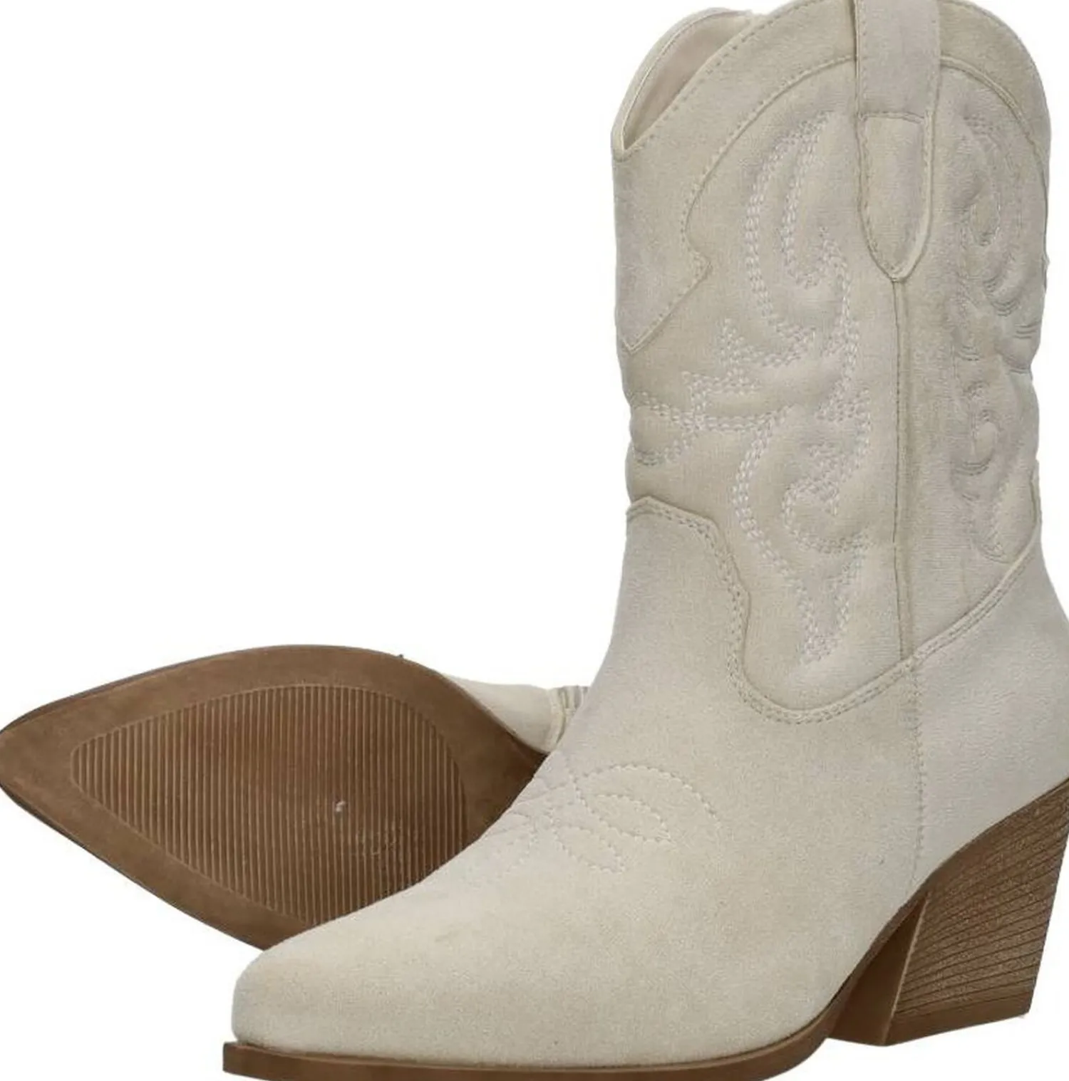 Sub55 Western boots Beige Best