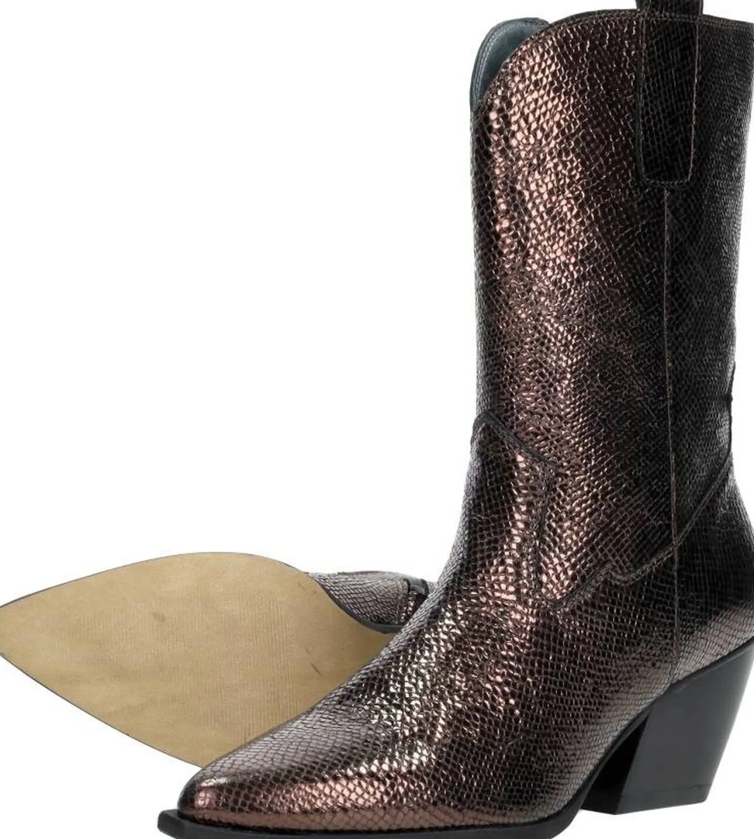Red Rag Western boots Donkerbruin Outlet