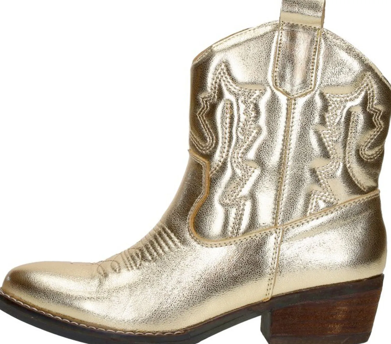 Sub55 Western boots Goudkleur Sale