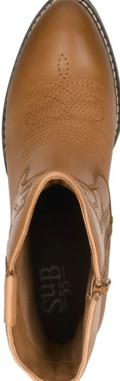 Sub55 Western boots Cognac Outlet