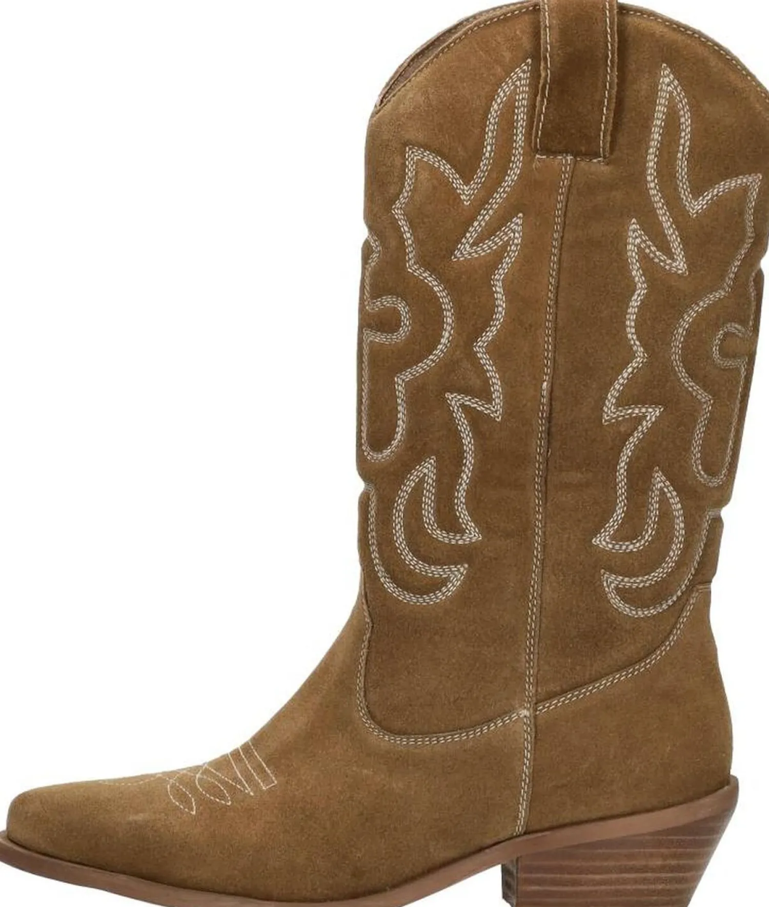 Sub55 Western boots Cognac New