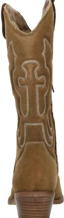 Sub55 Western boots Cognac New
