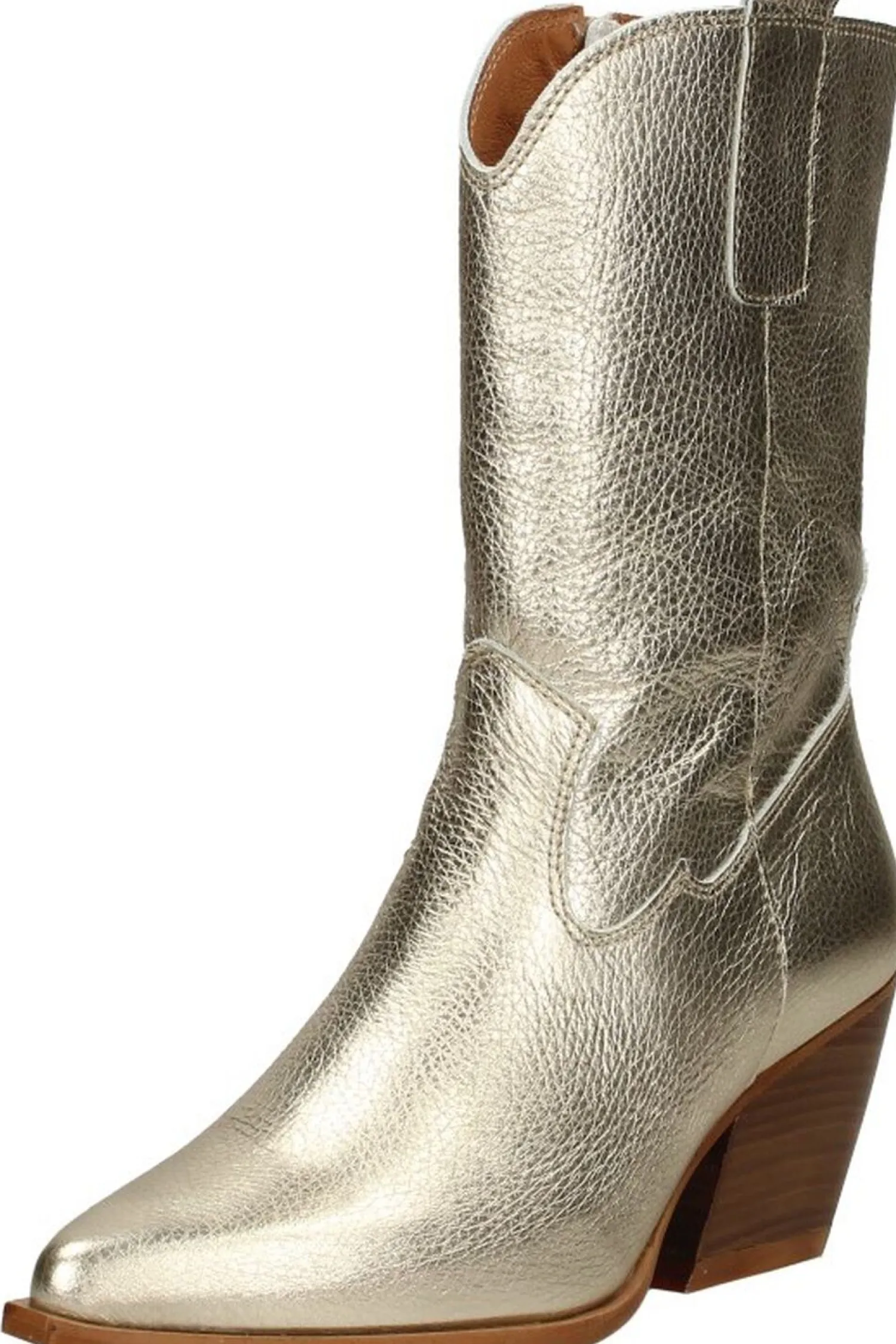 Red Rag Western laarsjes Goudkleur Online
