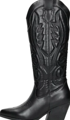 Sub55 Western laarzen Zwart Sale