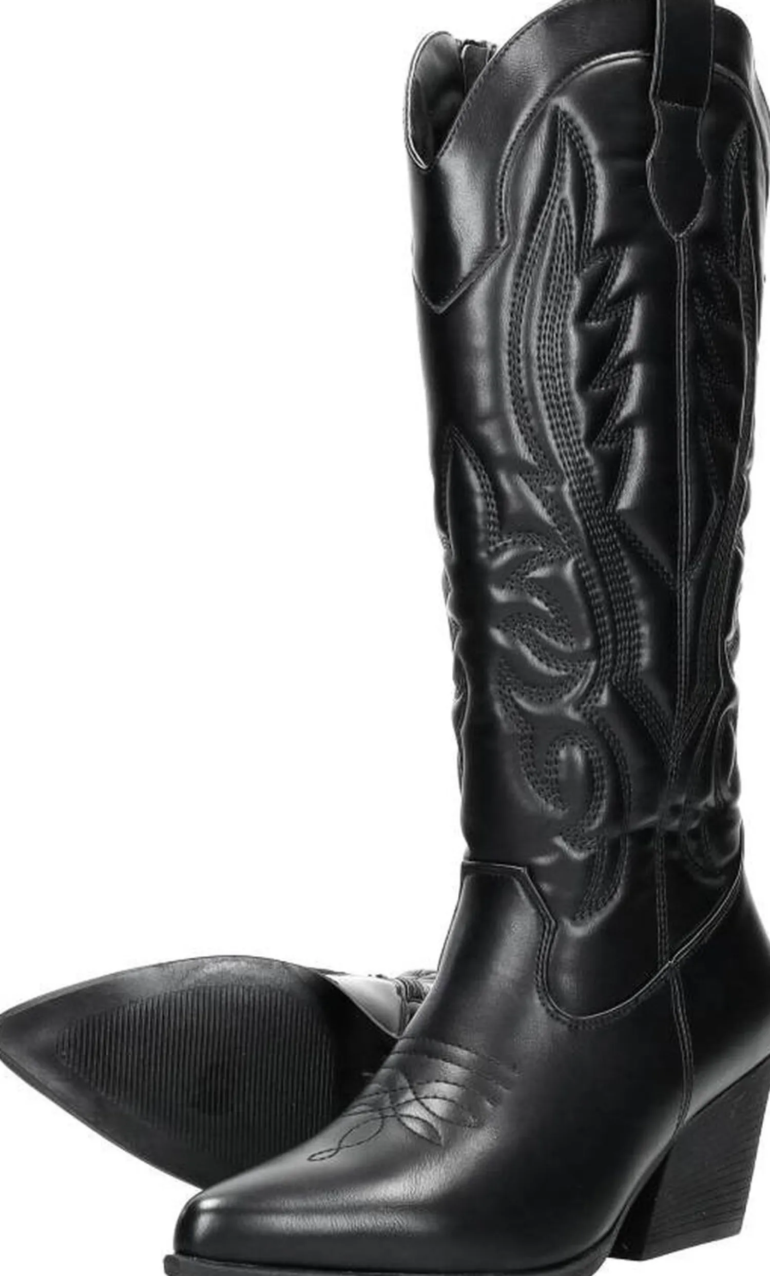 Sub55 Western laarzen Zwart Sale