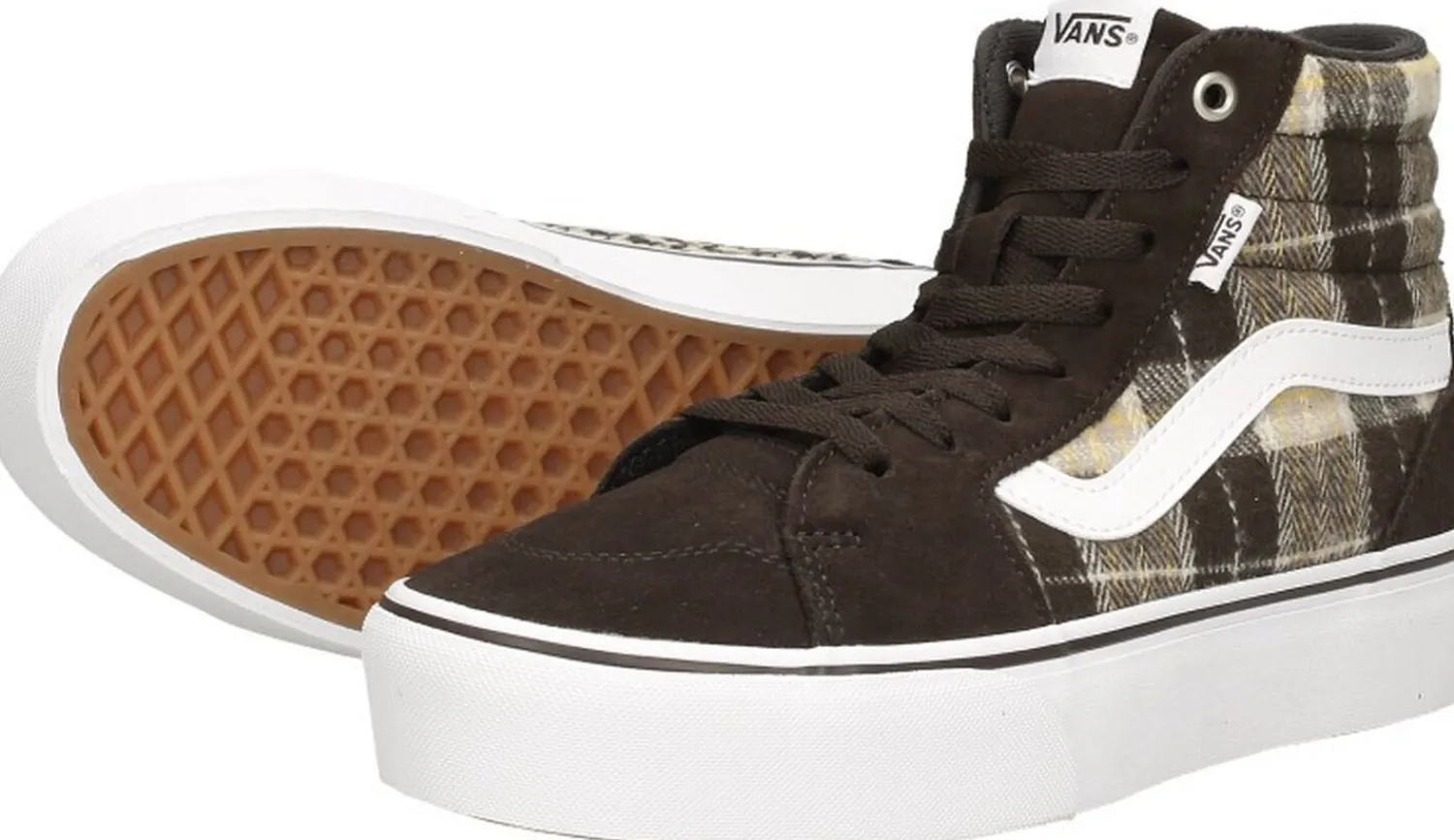 Vans WM Filmore Hi Platform Donkerbruin Best