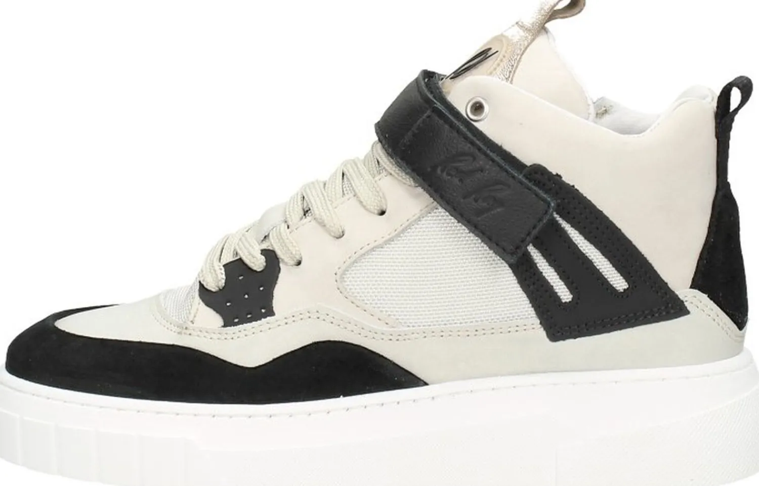 Red Rag Women High Top Sneaker Zwart New