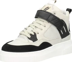 Red Rag Women High Top Sneaker Zwart New