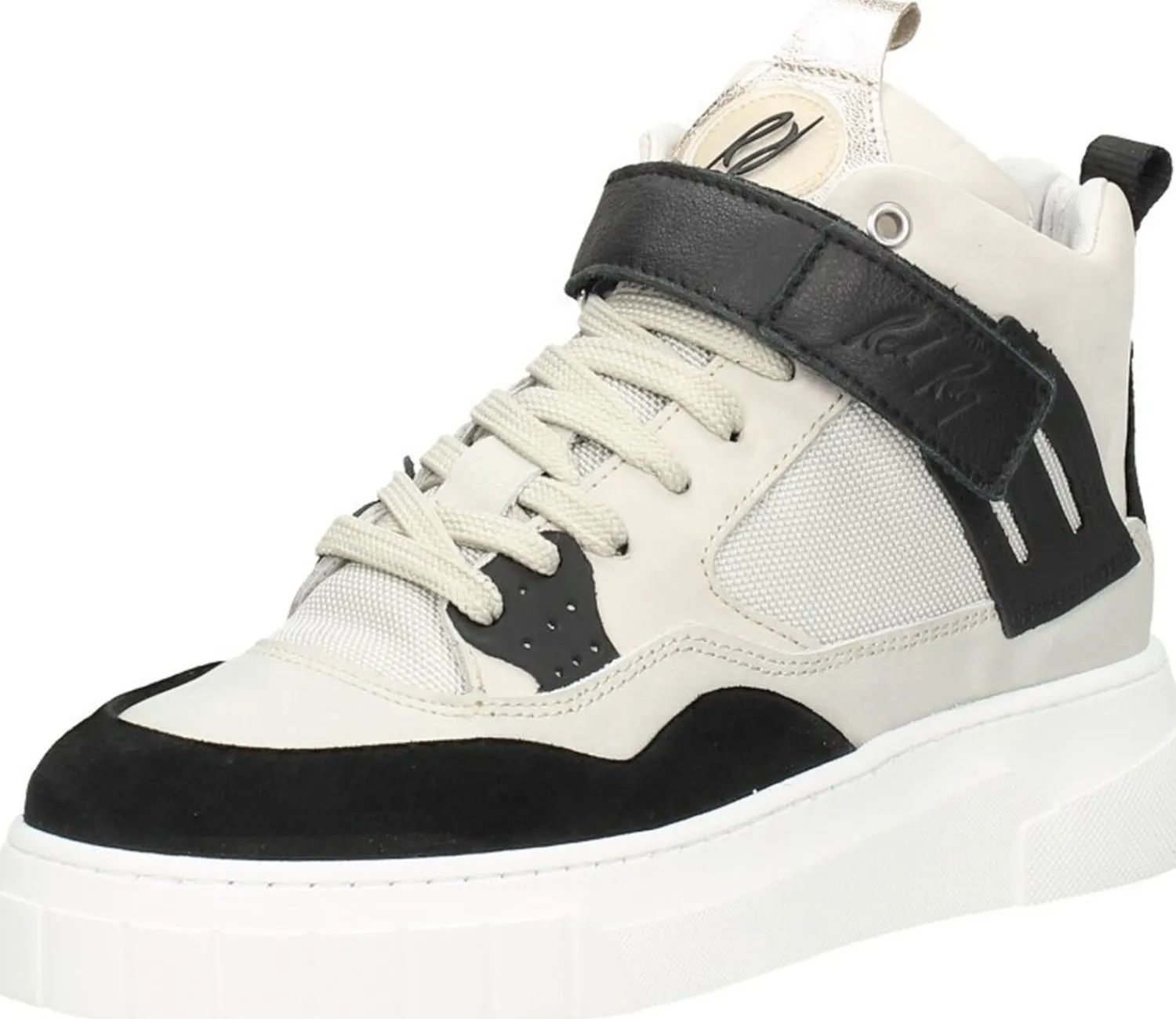 Red Rag Women High Top Sneaker Zwart New