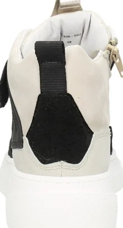 Red Rag Women High Top Sneaker Zwart New