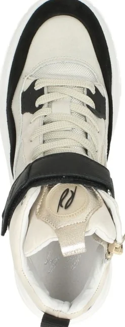 Red Rag Women High Top Sneaker Zwart New