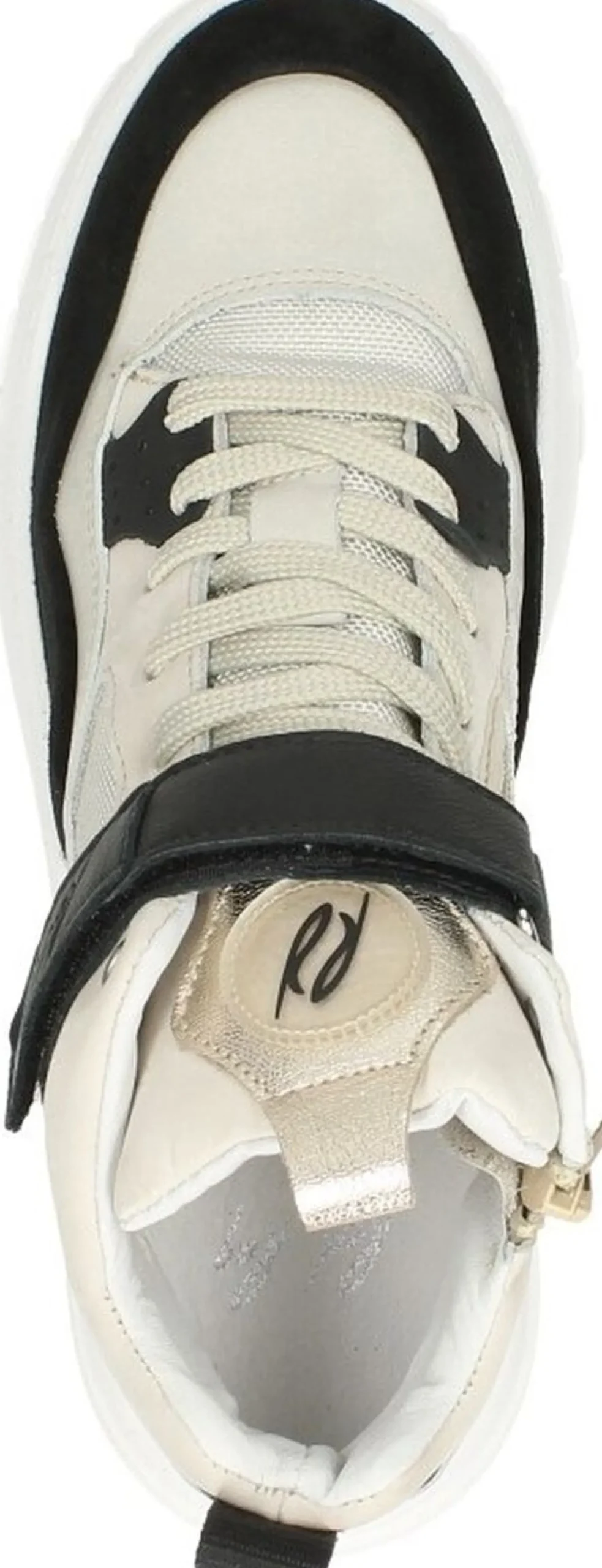 Red Rag Women High Top Sneaker Zwart New
