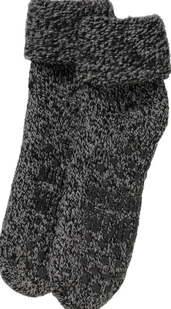 Apollo Wool Home Socks Zwart New